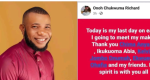 Man allegedly commits suicide after losing N2.5m to betting Man allegedly commits suicide after losing N2.5m to betting