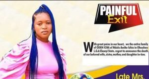 Married 18-year old dies during childbirth 18-year old lady dies during childbirth 1
