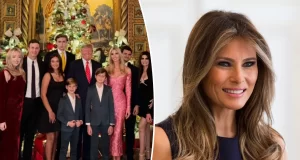 Melania Trump missing from family Christmas photo Melania Trump missing from family Christmas photo