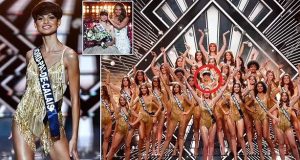 Miss France beauty pageant in bizarre row after crowning contestant with pixie cut hairstyle as winner Miss France beauty pageant in bizarre row after crowning contestant with pixie cut hairstyle as winner
