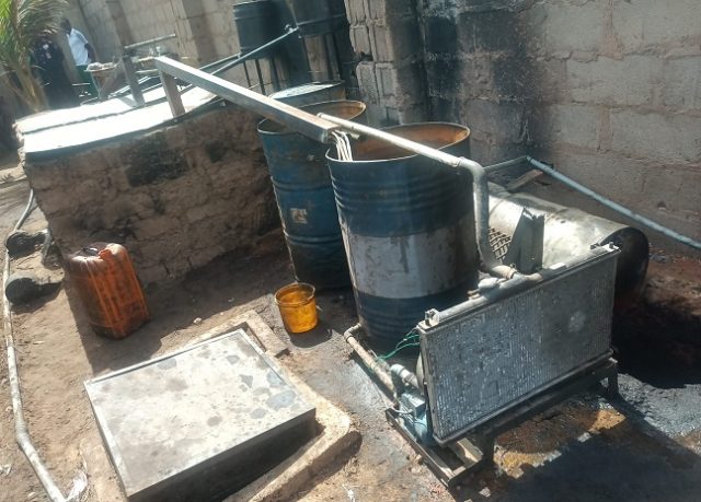 NSCDC shuts illegal refinery in Gombe