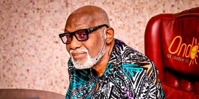 Ondo State Governor, Akeredolu dead