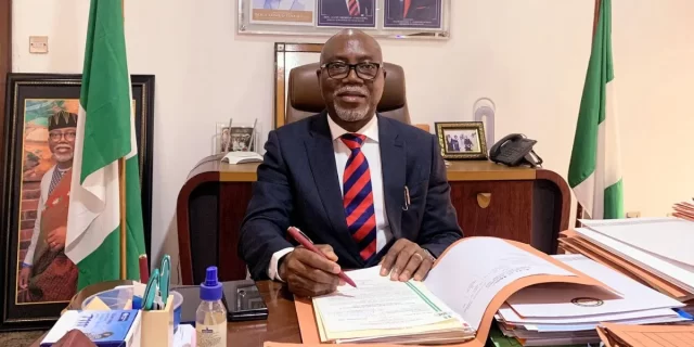 ONDO ACTIG GOVERNOR ADDRESSES THE PEOPLE