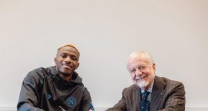 Osimhen signs new Napoli contract Osimhen signs new Napoli contract