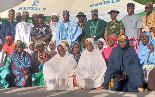 Sokoto Governor receives 66 kidnapped victims rescued by Army