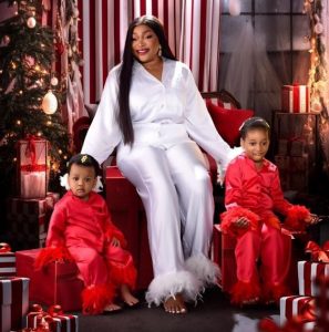 Nigerian celebrities and their adorable Christmas photos