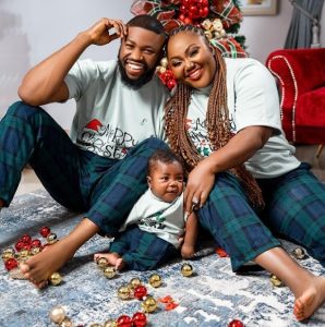 Nigerian celebrities and their adorable Christmas photos