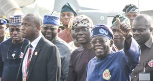 Tinubu arrives Lagos for Christmas holiday Tinubu arrives Lagos for Christmas holiday