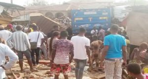 Truck crushes woman to death in Ogun Truck crushes woman to death in Ogun