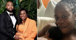 Uzo Aduba welcomes 1st child with husband Uzo Aduba welcomes 1st child with husband