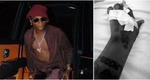 Wizkid stirs health rumors, shares hospital bed photo Wizkid stirs health rumors, shares hospital bed photo