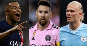 Messi, Mbappe, Haaland finalists for FIFA Best award Messi, Mbappe, Haaland finalists for FIFA Best award