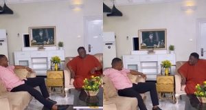 Ailing actor Mr Ibu RETURNS home from hospital Ailing actor Mr Ibu RETURNS home from hospital