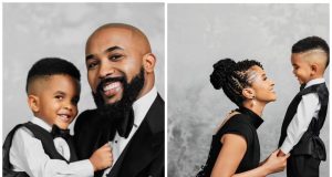 Banky W and wife celebrate their son as he turns three Banky W and wife celebrate their son as he turns three