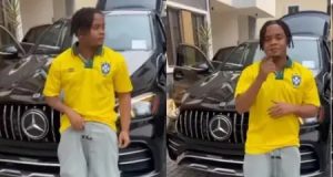 Singer Crayon buys multimillion naira Mercedes-Benz CRAYON