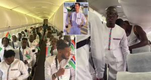 AFCON 2023: Gambia squad come within minutes of disaster as the oxygen on their flight fails AFCON 2023: Gambia squad come within minutes of disaster as the oxygen on their flight fails