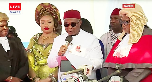 Imo Governor, Uzodimma sworn in for 2nd term