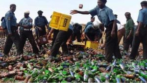 Hisbah destroys 850 bottles of alcohol in Katsina