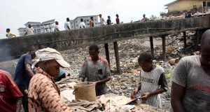Man CUTS OFF his friend’s EAR at Lagos Abattoir Lagos Abattoir