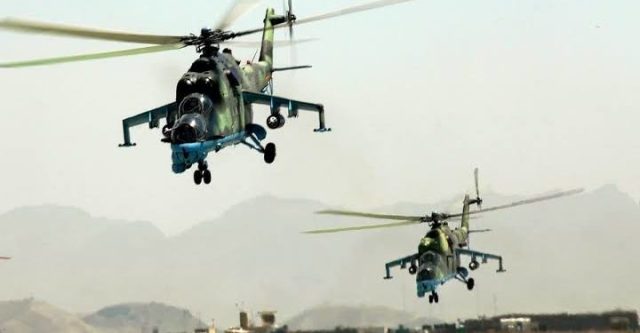 Military air strikes kill terrorists in Borno