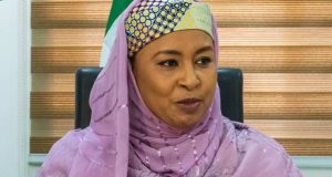 ‘Suspended’ NSIPA coordinator, Halima Shehu, in EFCC custody ‘Suspended’ NSIPA coordinator, Halima Shehu, in EFCC custody