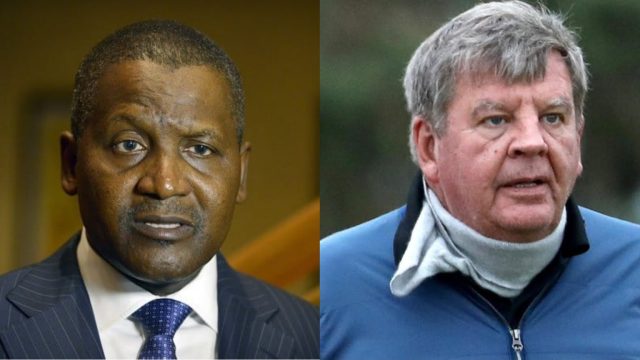 Rupert UNSEATS Aliko Dangote to emerge Africa’s richest man Rupert UNSEATS Aliko Dangote to emerge Africa’s richest man