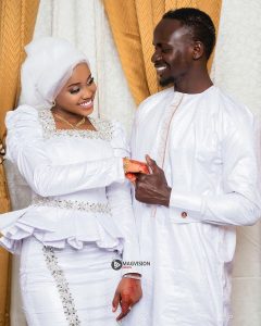 Sadio Mane marries longtime partner, Aisha Tamba

