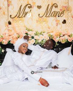 Sadio Mane marries longtime partner, Aisha Tamba

