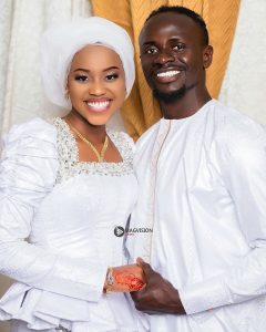 Sadio Mane marries longtime partner, Aisha Tamba

