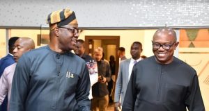 Ibadan explosion: Peter Obi visits Makinde Ibadan explosion: Peter Obi visits Makinde