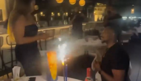 Ex-BBNaija housemate, Sir Dee proposes to girlfriend