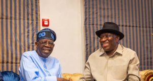Tinubu consoles Jonathan over sister’s death Tinubu consoles Jonathan over sister’s death