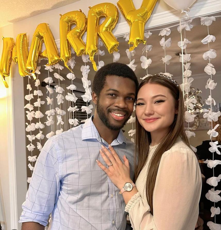 Actress Omoni Oboli’s son, Tobe, gets ENGAGED
