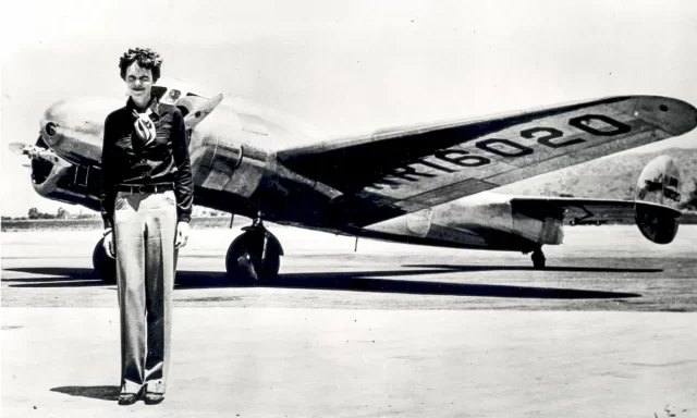 Wreckage of Amelia Earhart's plane