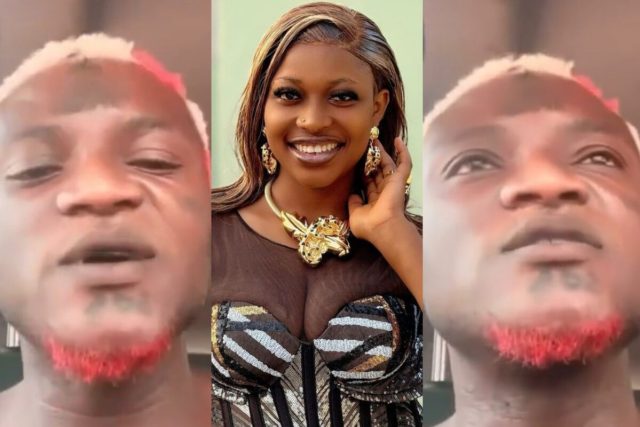 Portable DRAGS his actress 'wife', Ashabi over interview