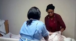 Video Footage shows how four Nigerian caregivers abused 89-year-old grandma in UK four Nigerian caregivers allegedly abused 89-year-old grandma in UK