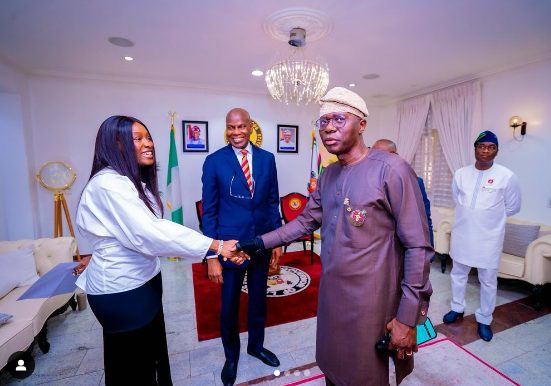 Otedola sends daughter, Tolani to present N1bn DONATION to Sanwo-Olu
