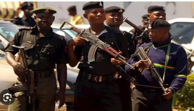 police come to the rescue of poly students