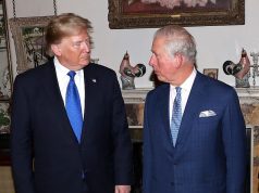 Trump sends his prayers to King Charles