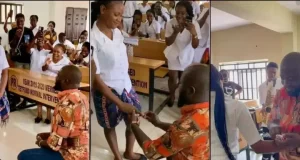 ABSU lecturer PROPOSES to student on Valentine’s day ABSU lecturer PROPOSES to student on Valentine's day