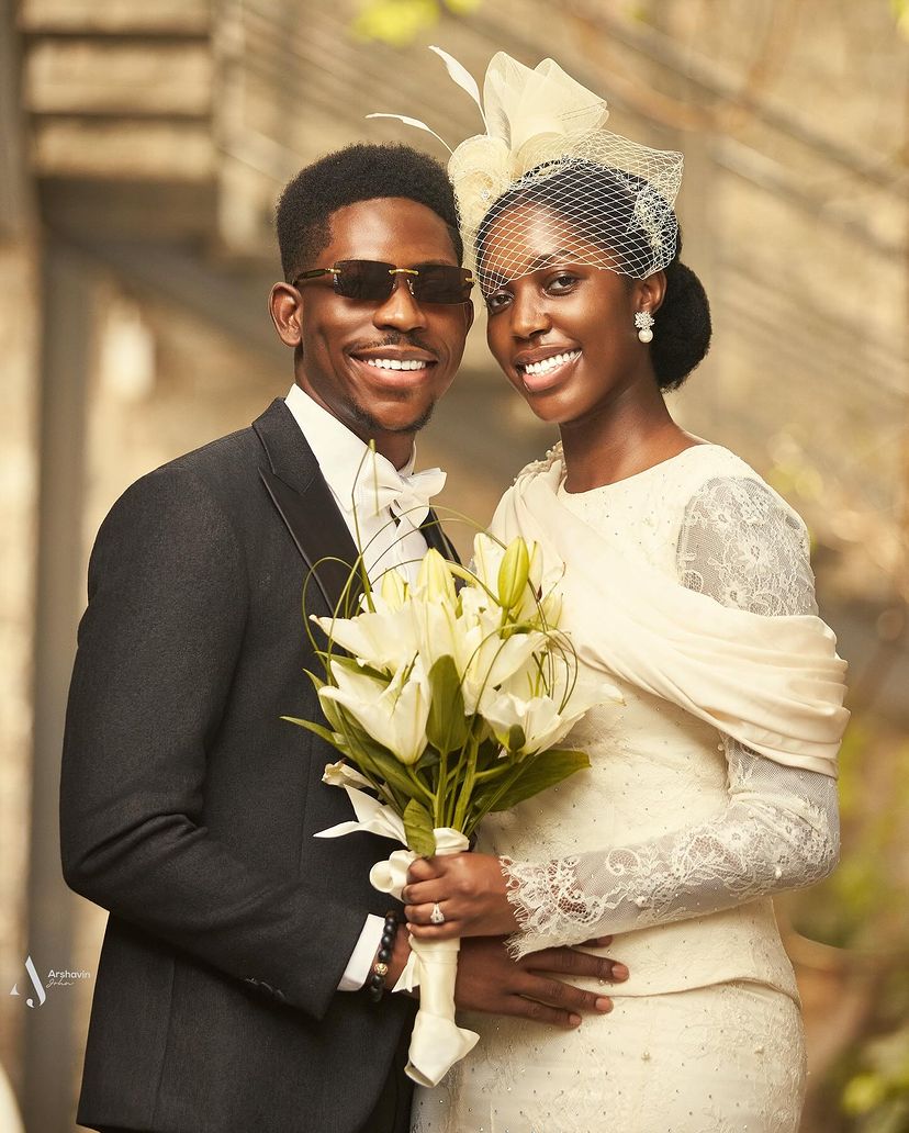 Photos from Moses Bliss's civil wedding 