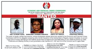 Emefiele’s wife, three others declared WANTED by EFCC Emefiele's wife Margaret, three others declared WANTED by EFCC