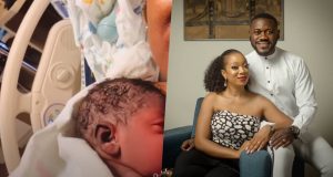 Deyemi Okanlawon welcomes third child with wife Deyemi Okanlawon welcomes third child with wife