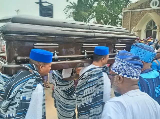 Ex Ondo Governor Akeredolu to be BURIED today Ex Ondo Governor Akeredolu to be BURIED today