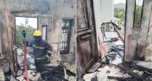 FCT Minister’s residence gutted by fire; NOTHING LEFT FCT Minister’s residence gutted by fire; NOTHING LEFT