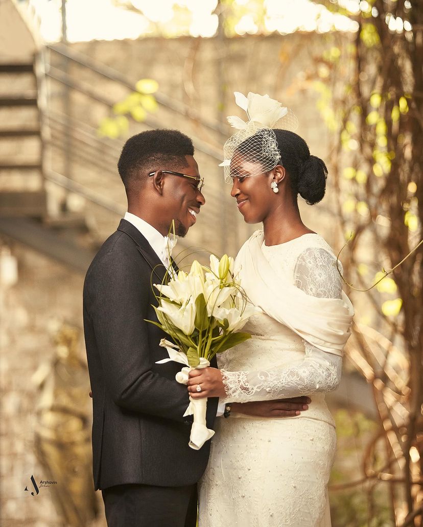 Photos from Moses Bliss's civil wedding 