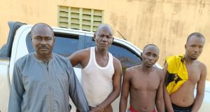 Adamawa Commissioner of Environment ROBBED! The Adamawa State Police Command has apprehended four people for allegedly attacking the state Commissioner of Environment, Muhammed Sadiq, and robbing him of his official vehicle and other valuables.