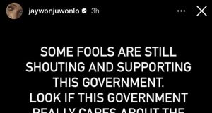 Jaywon berates supporters of this Government Jaywon berates supporters of this Government