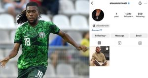 AFCON: Iwobi deletes photos, videos on Instagram AFCON: Iwobi deletes photos, videos on Instagram