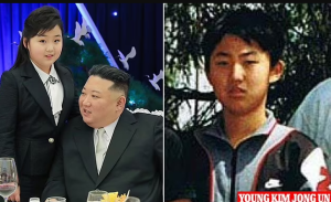 Kim Jong Un 'has a secret SON who is kept out of the public eye because he is too pale and thin' 